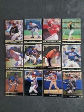 1991 Leaf Baseball Series 1 Gold Leaf Rookies Set BC1-BC12 Mike Mussina
