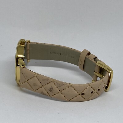 Kate Spade New York Metro 0785 Women Beige Leather Analog  display picture 3