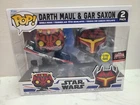 Funko Pop! Star Wars 2-Pack Darth Maul & Gar Saxon GITD 2023 Target Con