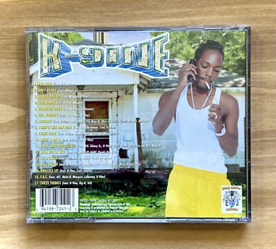 ☆K-9ine☆ G-rap Hiphop CD ~ K-9INE ~ All I Know ~ P.A. ~ 17 Tracks ~ 2001 ~ !L🟡🟡K! | eBay