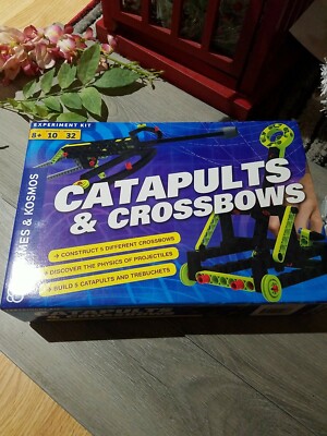 Thames & Kosmos Catapults & Crossbows Science Experiment & Building Kit | 10