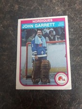 O-Pee-Chee 1982-83 John Garrett Card# 283