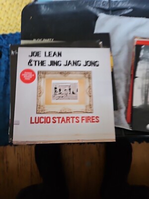 JOE LEAN & THE JING JANG JONG Lucio Starts Fires 7'' Ltd Edt Num 215 Vinyl Mint 