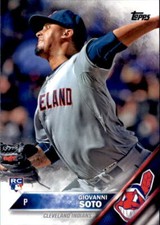Giovanni Soto 2016 Topps Series 2 Rookie Card #692