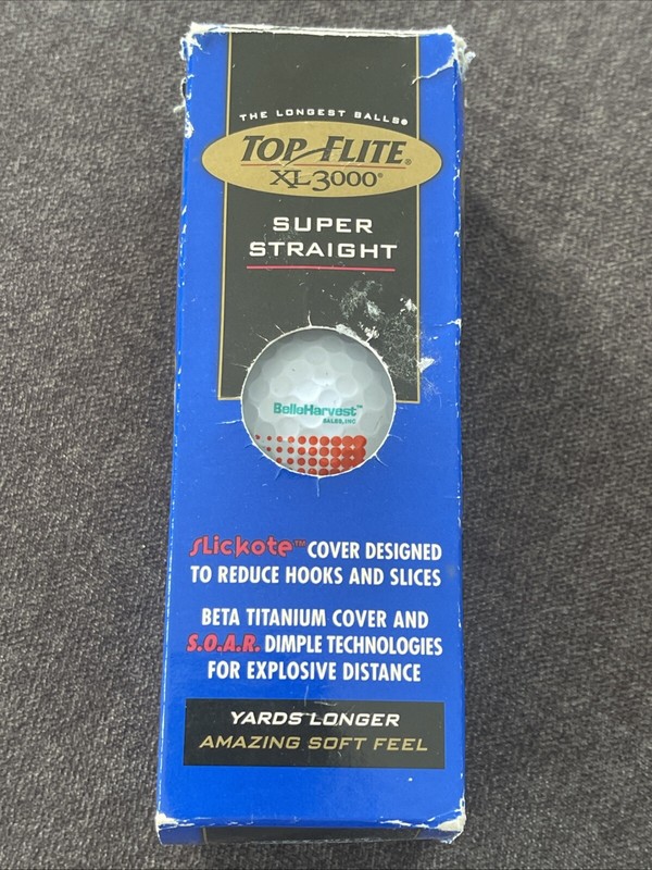 Belle Harvest Sales Inc. PromotionalTop Flite XL 3000 Super Straight Golf Balls