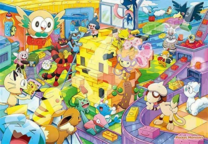 1000PEACE JIGSAW PUZZLE(ポケモンクエスト) Amazon.co.jp: エンスカイ(ENSKY) 1000Tピース ジグソーパズル