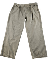 Vintage Polo Ralph Lauren Pants Mens 42 40 x30 Andrew Classic Chinos Pleated EUC