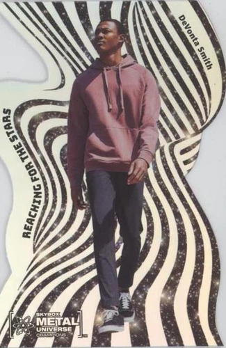 2021 Skybox Metal Universe Champions DeVonta Smith #RFS-30