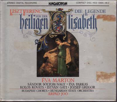 Liszt: Die Legende Von Der Heiligen Elisabeth (CD 1985, 3 Disc) NEW West Germany