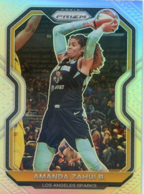 2021 Panini Prizm WNBA AMANDA ZAHUI B. #46 SILVER PRIZM SPARKS