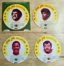 1978 MSA Slim Jim cards U-PICK Stars, HOFs, 49/70 available Vintage 70's NFL