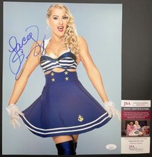 WWE NXT Lacey Evans Signed 11x14 Photo A Autograph WrestleMania JSA COA