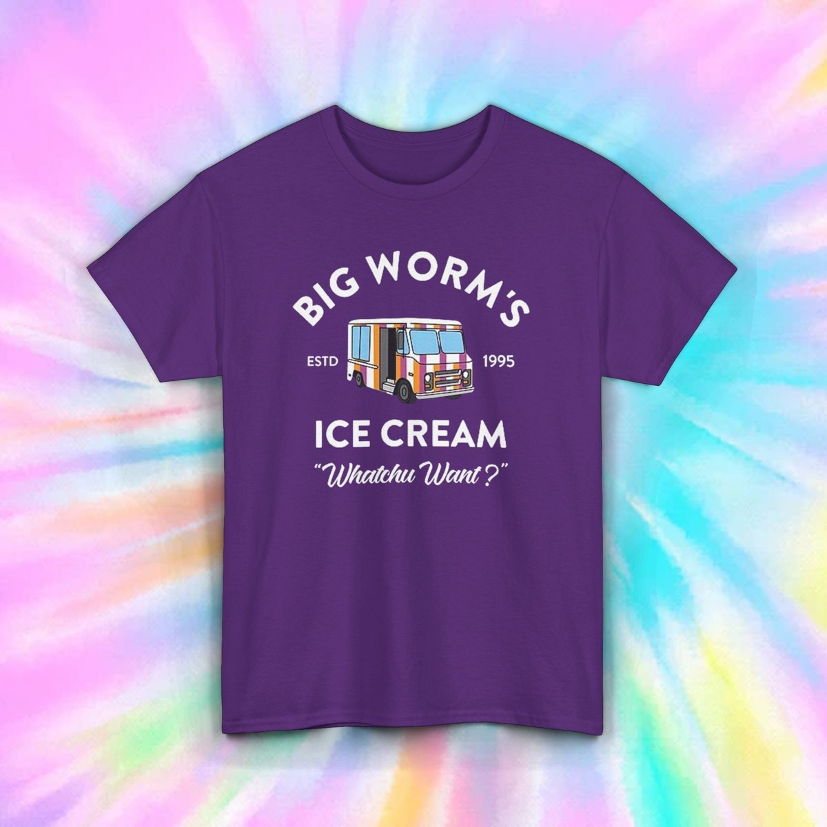 Big Worm's Ice Cream Shirt | Whatcha Want Funny Graphic Tee