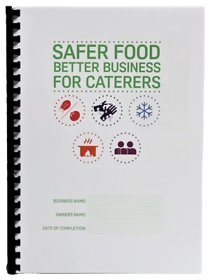 FSA Safer Food Better Business for Caterers 2025 SFBB +13 Month Diary +12 month temp