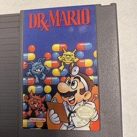 Dr Mario Nintendo Entertainment System NES 1995 Authentic Game Only