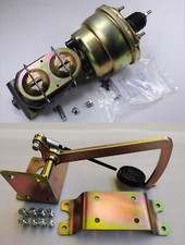 1928-1931 Ford Model A 7 Dual Power Brake Booster Master Cylinder Assembly Kit