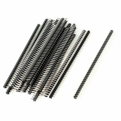 5PCS 2.54mm 40 Pin Male Single Row Pin Header Strip GOOD QUALITY