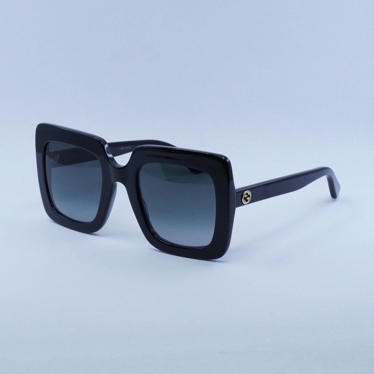 New GUCCI GG0328S 001 Black/Grey Gradient 53-25-145 Sunglasses