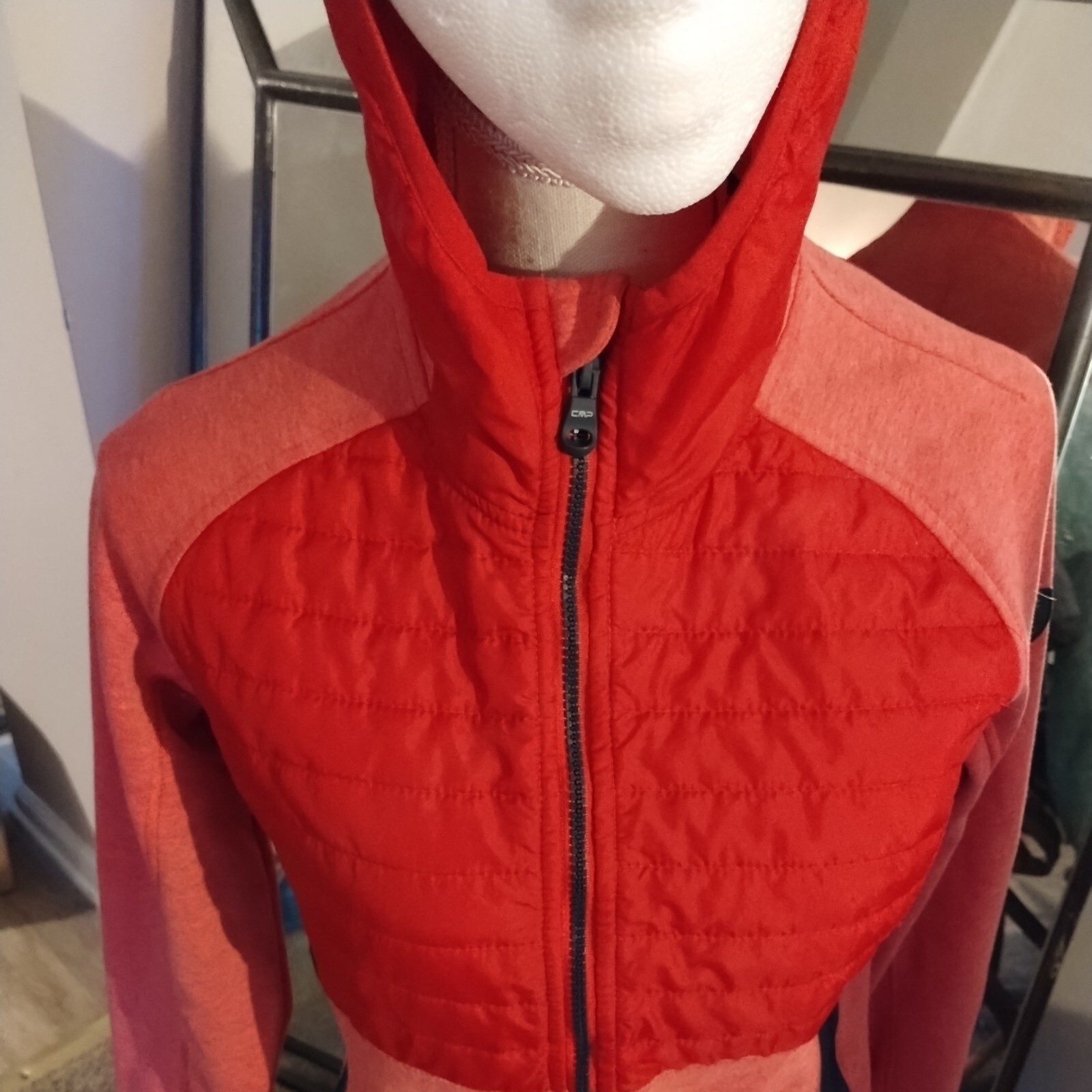 Red Cmp Zip Up Jacket - image 4