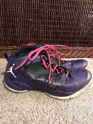 Nike Jordan Fly Wade 2 EV Miami Nights Sneaker Purple (2012) Men s Size 9