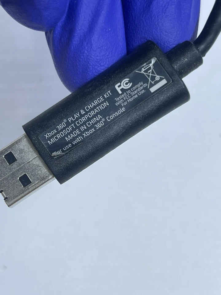 Microsoft Xbox 360 Play & Charge Kit Black OEM - Image 3 of 4