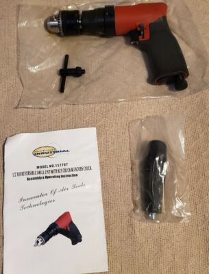 #ad #ad 1 2quot; Reversible Air Drill Northern Industrial Air Tools $84.00