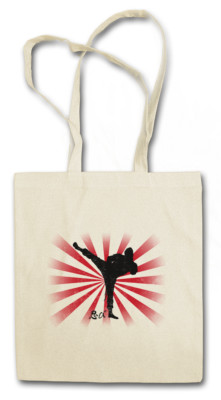 NINJA II STOFFTASCHE Samurai Warrior Way of Sepuku Banzai Japan Japanese