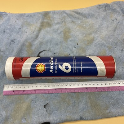 Aviation Grease Aero Shell 6 Full Tube NOS (#C)