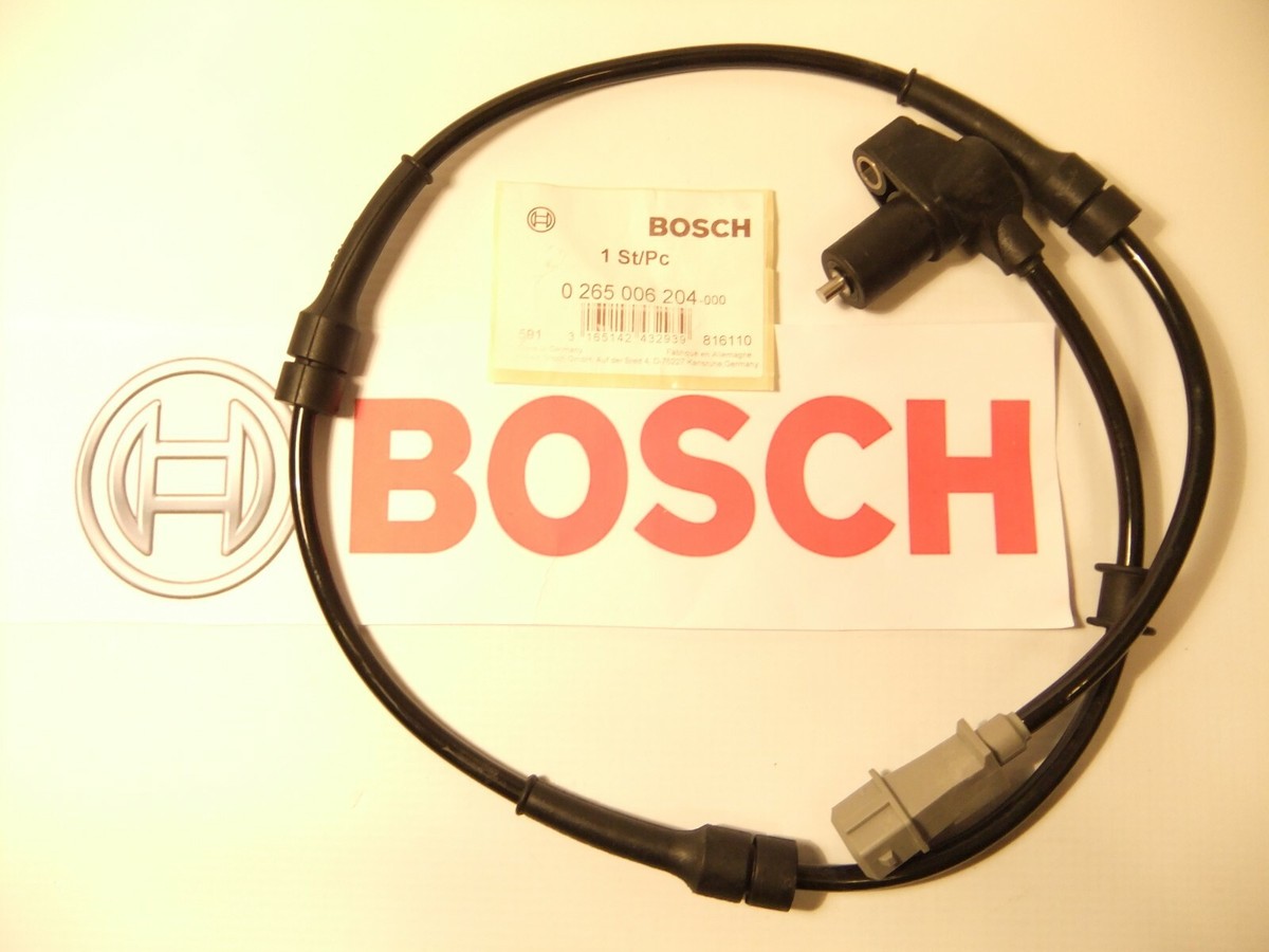 Wheel Speed ABS Sensor REAR BOSCH 0265006204 for PEUGEOT 306