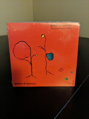 Kooken  Hoomen Gopal to Starwin Live in San Francisco 2002 CD  *BUY 2 GET 1 FREE