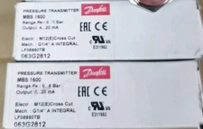 NEW DANFOSS 063G2812 pressure transmitter MBS1600 UPS shipping