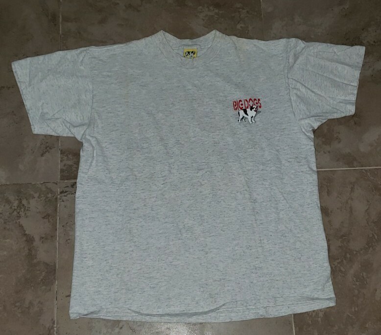 VINTAGE BIG DOGS Bad Dog T SHIRT XL | eBay