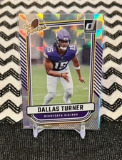2024 Dallas Turner The Rookies Panini Donruss #TR-9 Minnesota Vikings