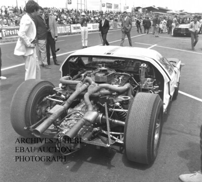 Ford GT40 racing automobile 24 Hours Le Mans 1966 photo photograph