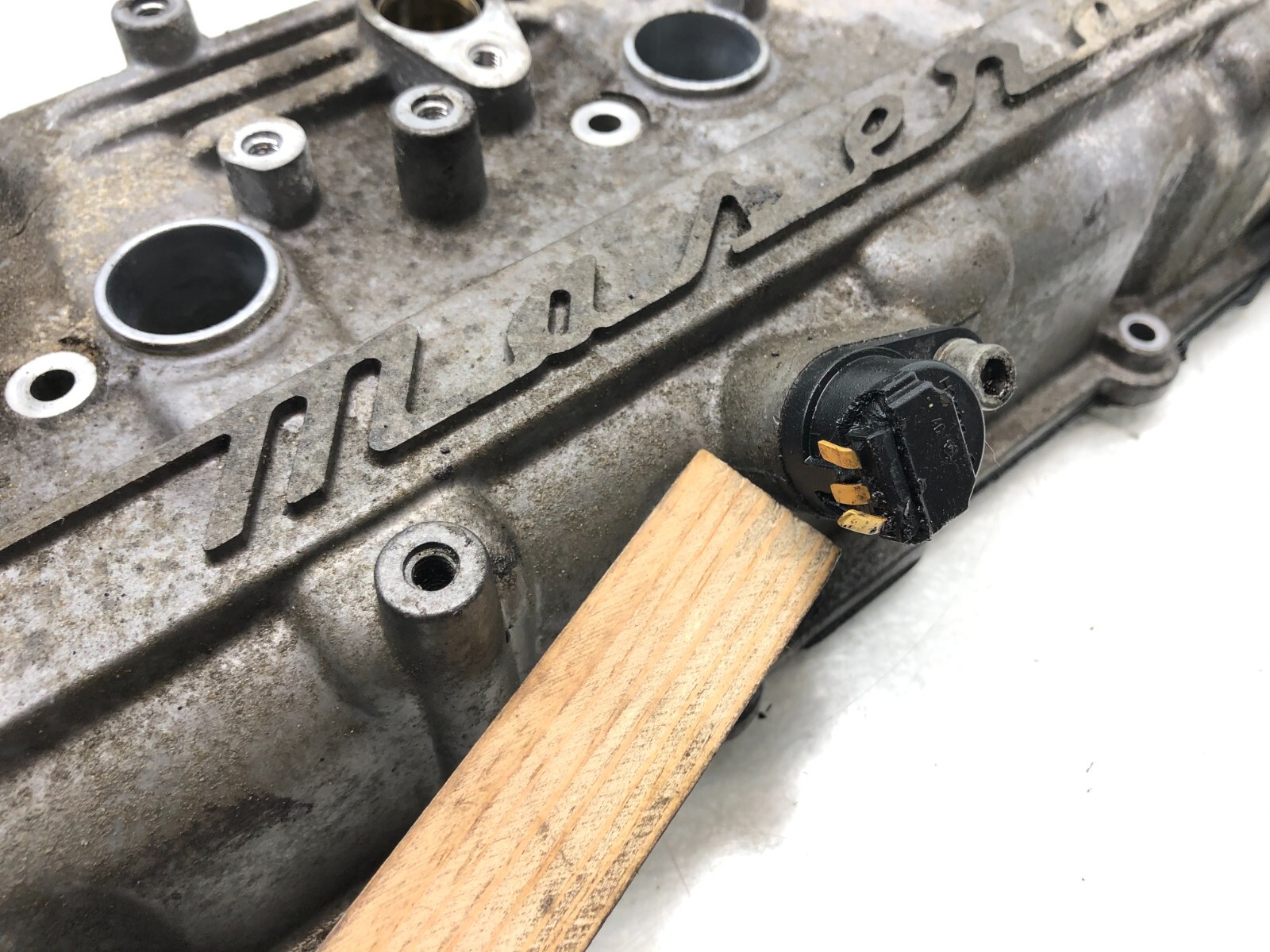 2014-2019 MASERATI GHIBLI 3.0L V6 TWIN TURBO LEFT DRIVER ENGINE VALVE COVER OEM.
