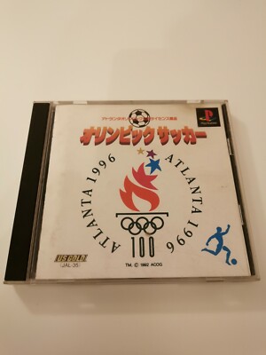 Jeu Olympic Soccer - Sony PlayStation 1 (PS1) - PAL - Foot - Occasion