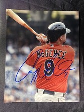 Casey McGehee Miami Marlins Signed Auto Autographed 8x10 Photo