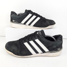 Adidas Trainers Mens UK 8 EUR 42 Black Porsche 550 Design Lace Up Shoes Retro