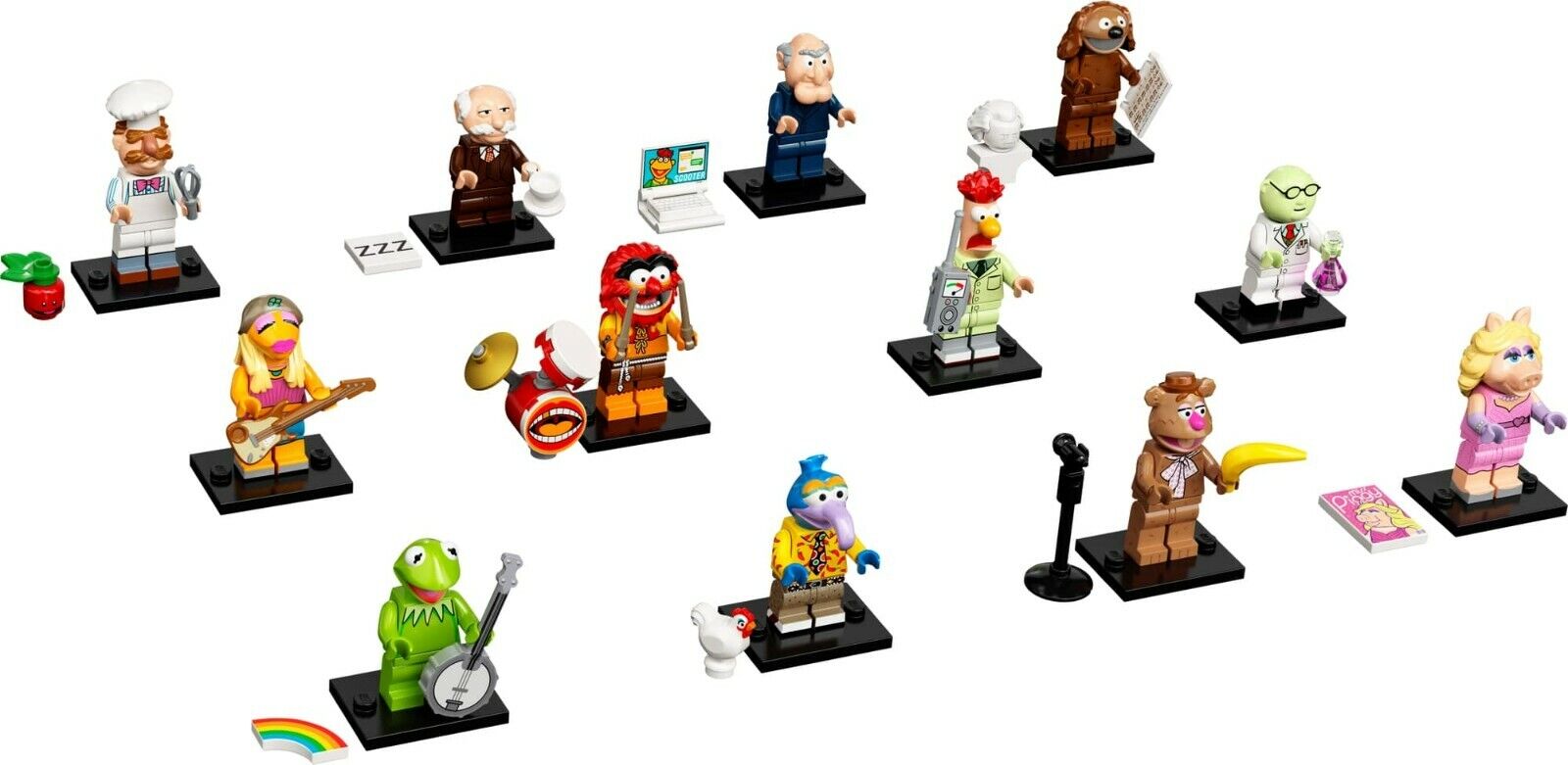 Lego 71033 Muppets Komplettsatz o. Auswahl aus 12 Minifiguren Neu & Unbespielt