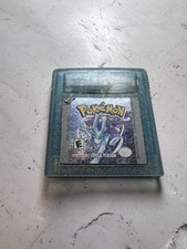 Authentic Nintendo Gameboy Color Pokemon Crystal Version 2000