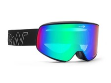 DEMON MASCHERA SCI SNOWBOARD   SOULARBKBLUE  MIRROR ORANGE BLUE MATT BLACK