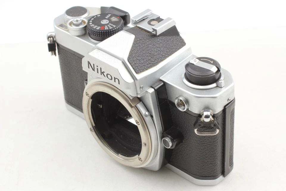 [N ESTADO PERFEITO] Câmera de Filme Nikon FM 35mm SLR Micro-Nikkor 55mm f/2.8 Lente Do Japão - Imagem 3 de 4