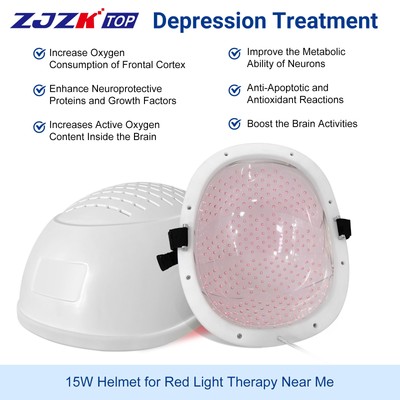 Medical Brain Helmet 810nm for Cognitive Decline Anxiety Depression Alzheimer