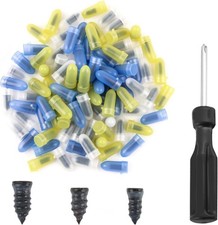 Pack of 90 Tire Repair Kit with Plugs,Self-Service Plugs 90PCS