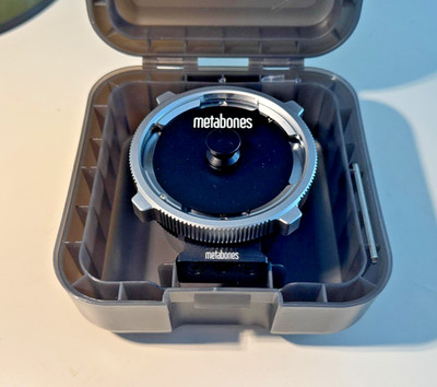 NEAR MINT * USED ONCE * Metabones PL to Sony E-Mount T Cine Lens Adapter w/ case
