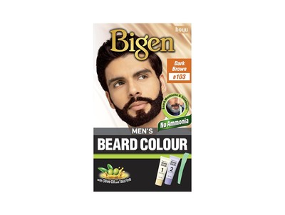 Bigen Herren Bart Farbe, Dunkelbraun 103, 40g