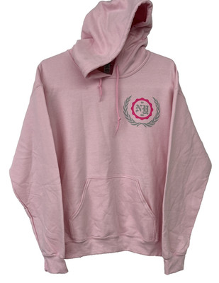 Gildan Heavy Blend Hoodie Pullover Manhattan 1989 Size Small Unisex Pink