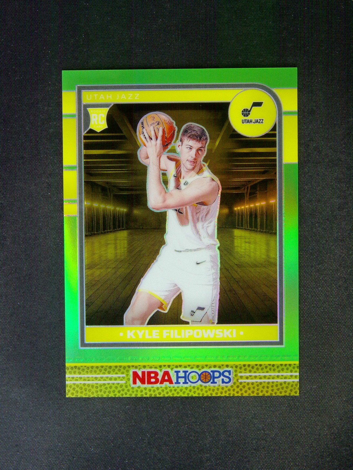 2024-25 Panini Hoops Kyle Filipowski #262 RC Rookie Lime Green Premium /149