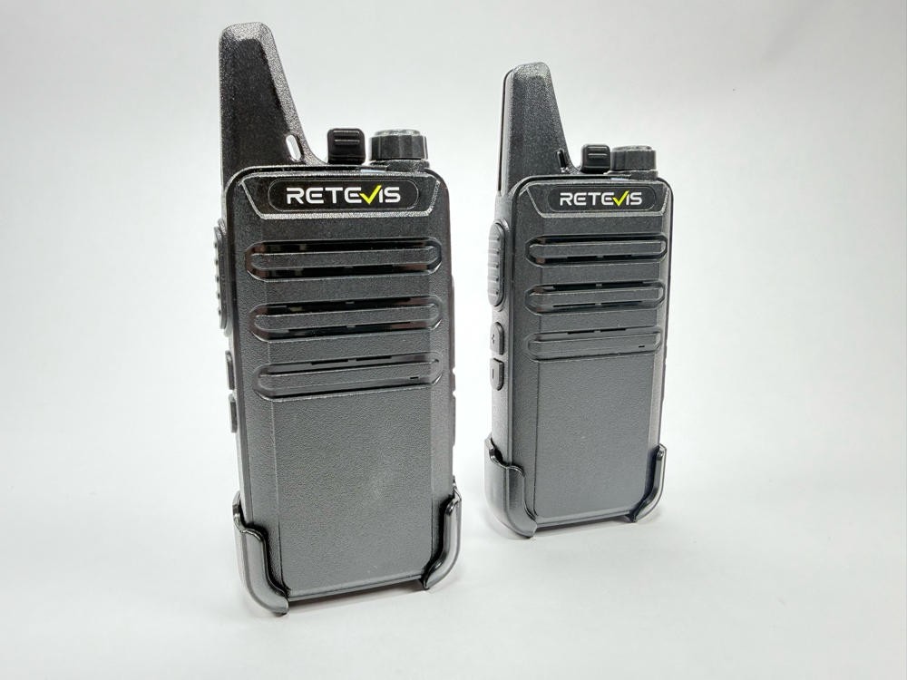 Retevis RT22 Rechargeable Walkie Talkies 2 Pack VOX Two Way Radios