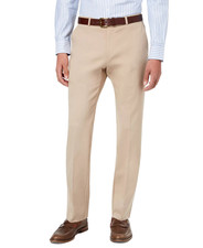 Tommy Hilfiger Dress Pants Men's 33x30 Tan Solid TATE Modern Fit Performance
